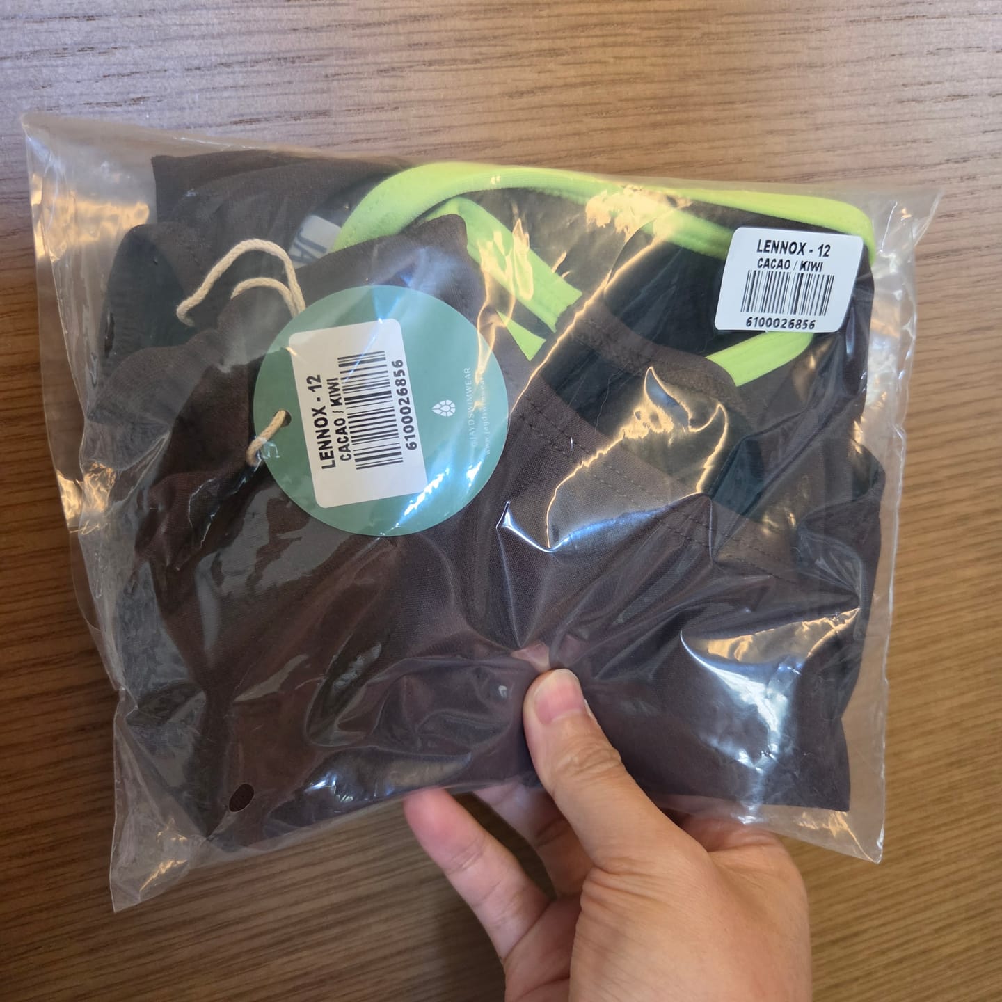 Customer photo review of LENNOX ONE PIECE - Cacao|Kiwi