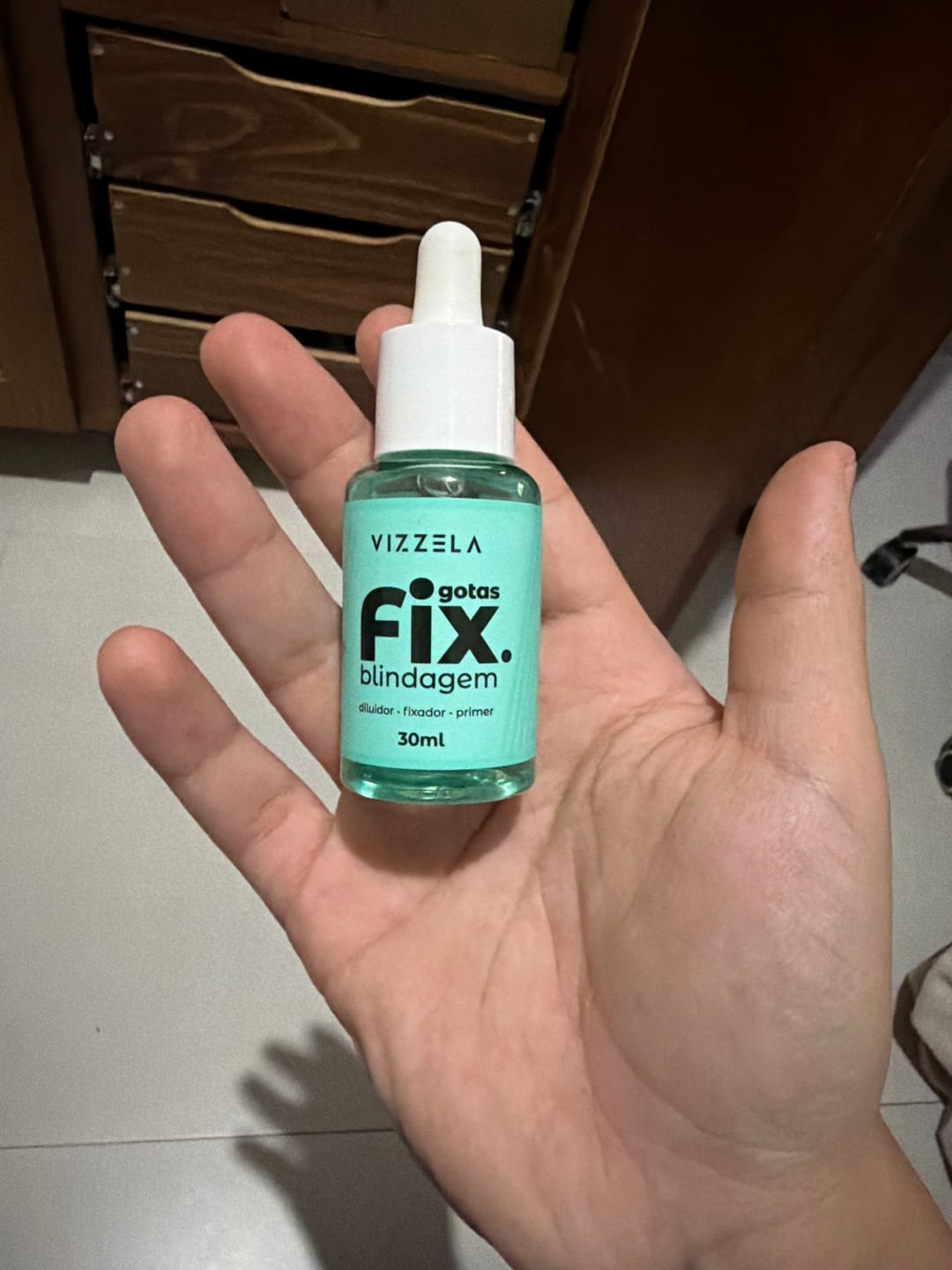 Customer photo review of Gotas Fix Blindagem - Vizzela