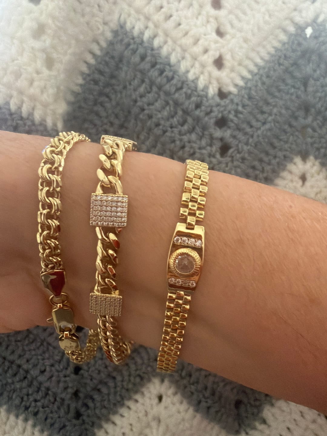 Customer photo review of Armband VIP Watch Band Stone