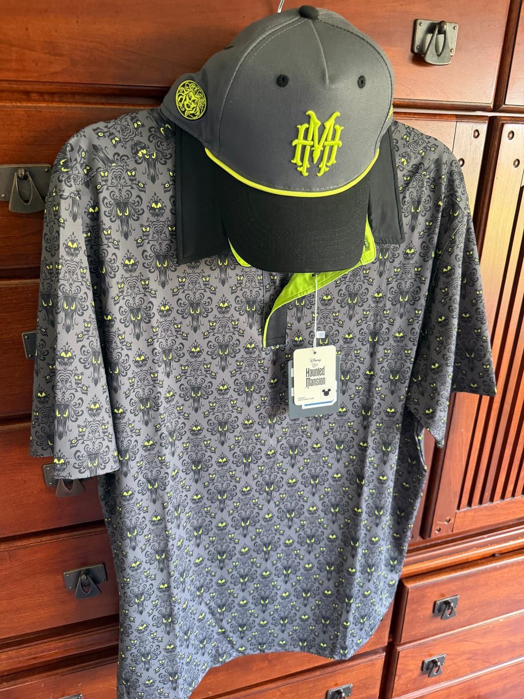 Customer photo review of Disney's Haunted Mansion "Mansion's Mark" – 5-Panel Hat