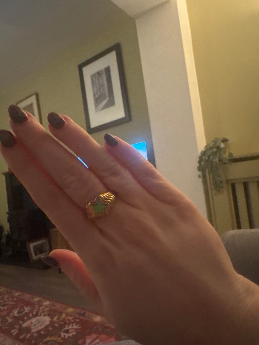 Customer photo review of Starstruck Green Opal