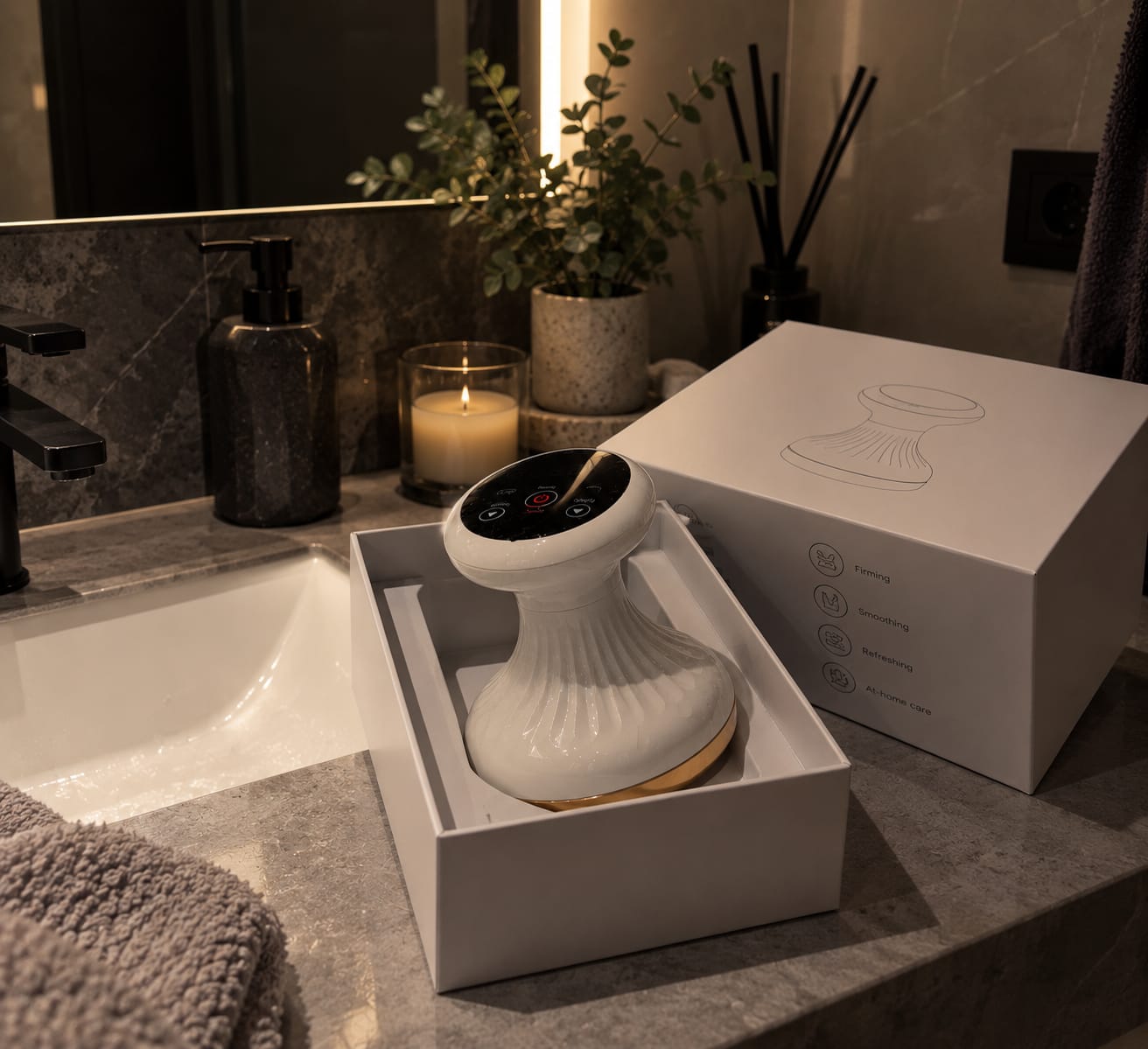 Customer photo review of HYUME Sculpt Pro™ Professional Body Care Device