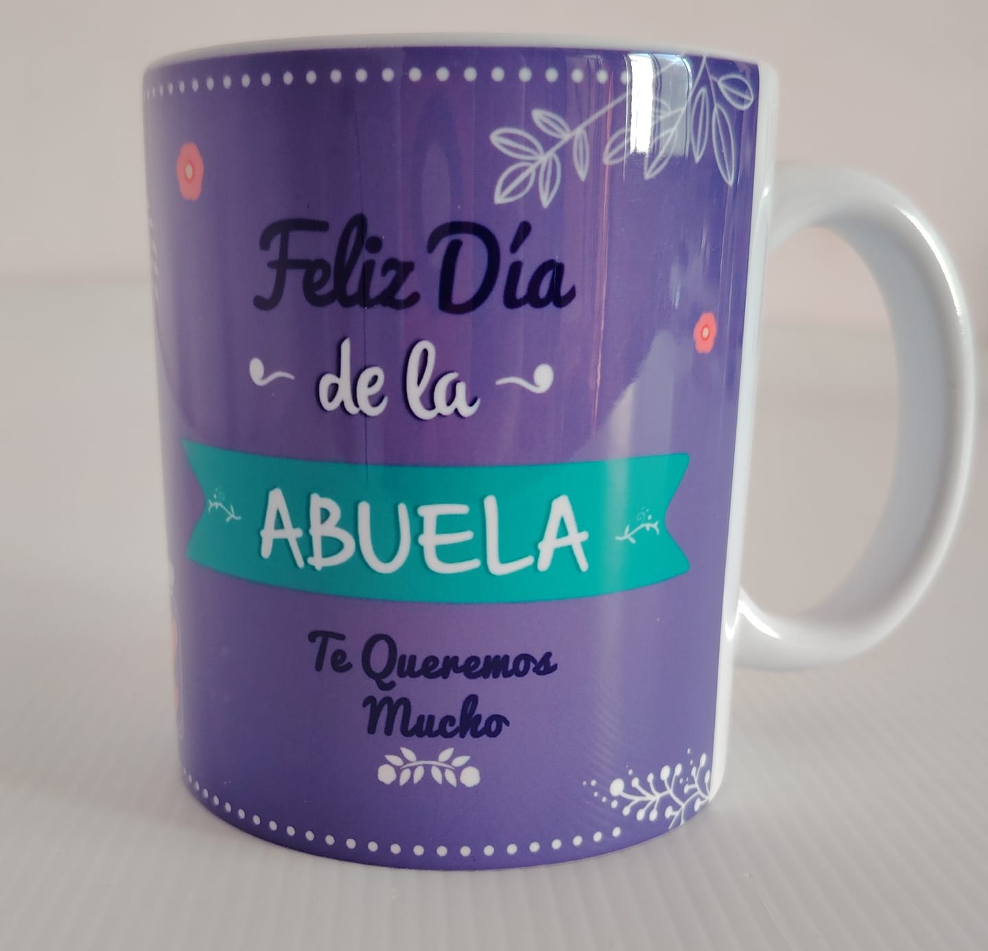Customer photo review of Taza Blanca para Sublimar 11 Oz. Color Make Grado AAA