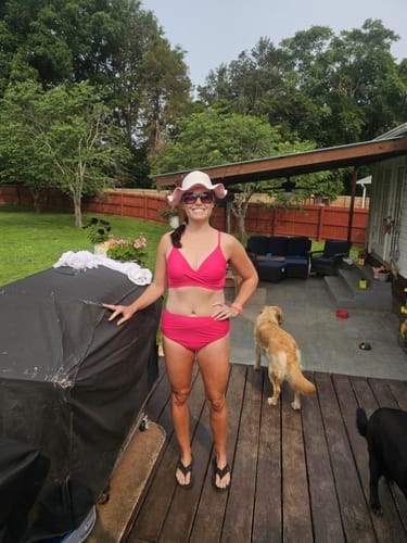 Customer photo review of Emoswim - V-Ausschnitt High Waist Bikini