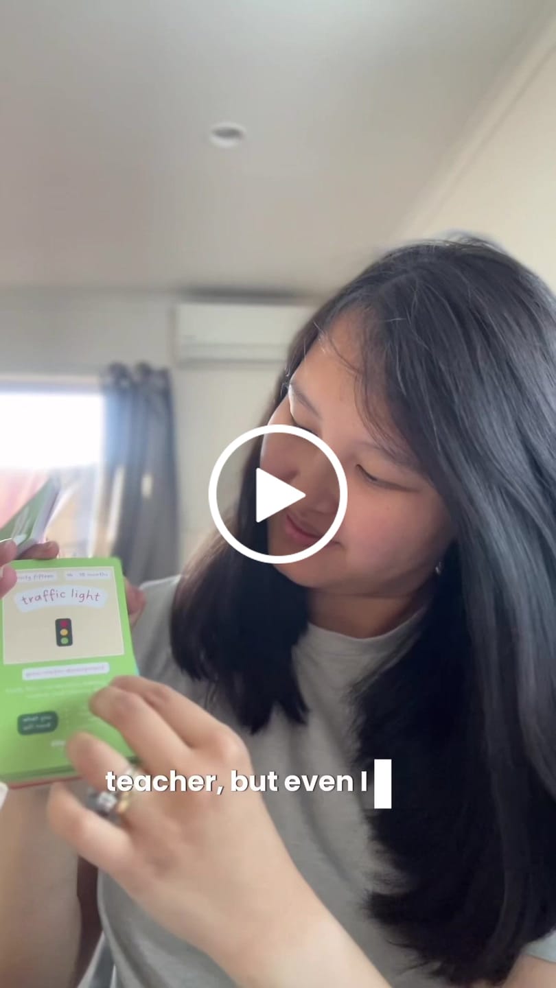 Customer video review of Learn With Me Toddler Cards (1-2 years)
