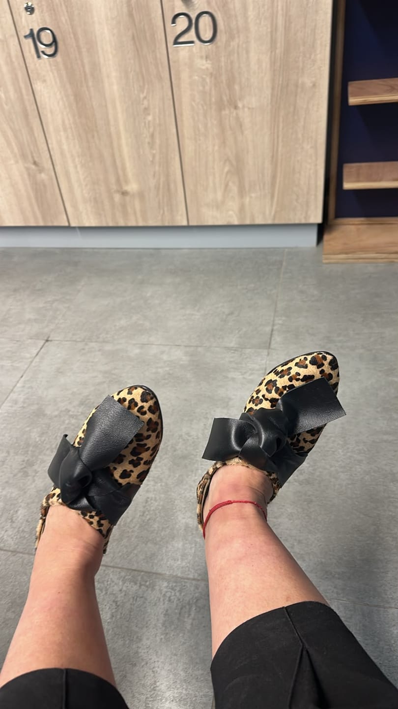 Customer photo review of babuchas alicia Cheetah