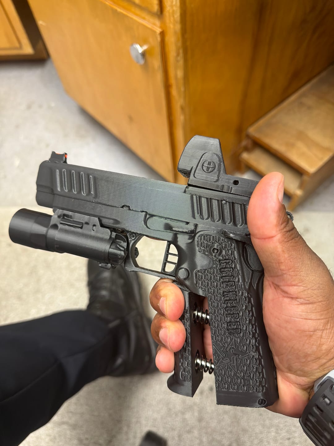 Customer photo review of Grip Keeper Complete Grip Trainer