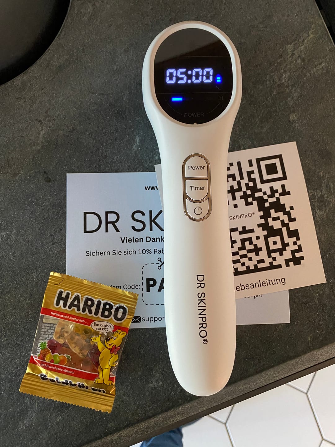 Customer photo review of DR SKINPRO® - Infrarot Schmerzlaser
