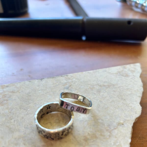 Customer photo review of Ring Making Classes