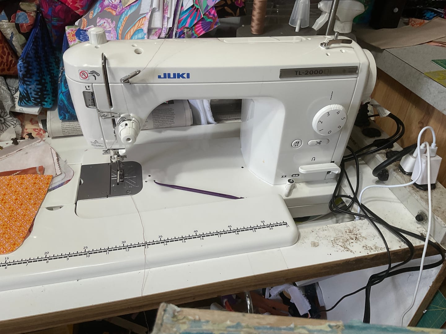 Customer photo review of Juki TL-2000Qi Quilting Machine