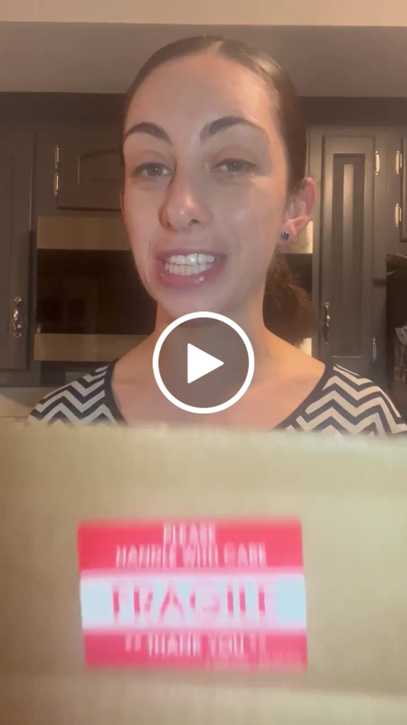 Customer video review of Blue Rose Toile Fine Porcelain Tea Cup and Saucer
