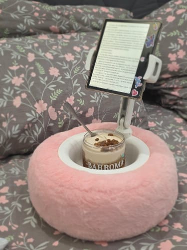 Customer photo review of Support Douillet – Le compagnon idéal pour vos moments détente