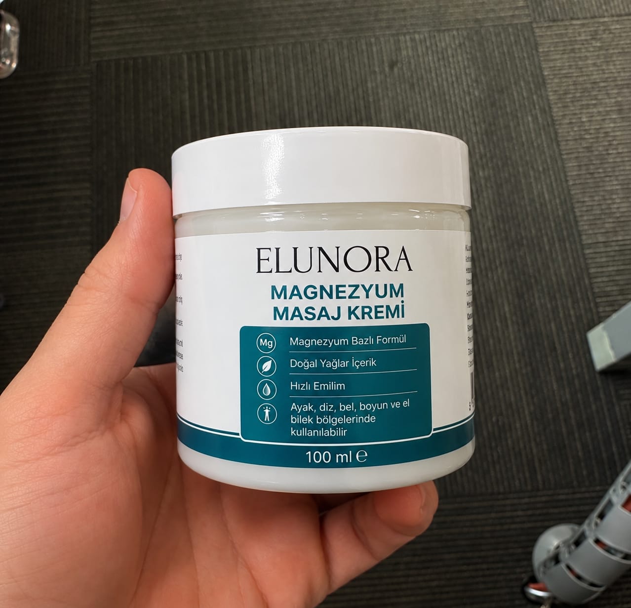 Customer photo review of Magnezyumlu Ağrı Rahatlatıcı Masaj Kremi