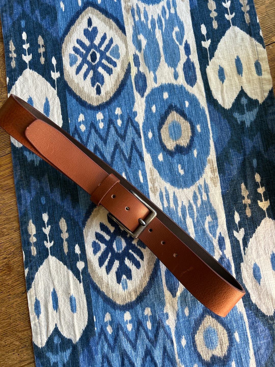 Customer photo review of Mystery Box  - One Less Than Perfect Full-Grain Leather Belt