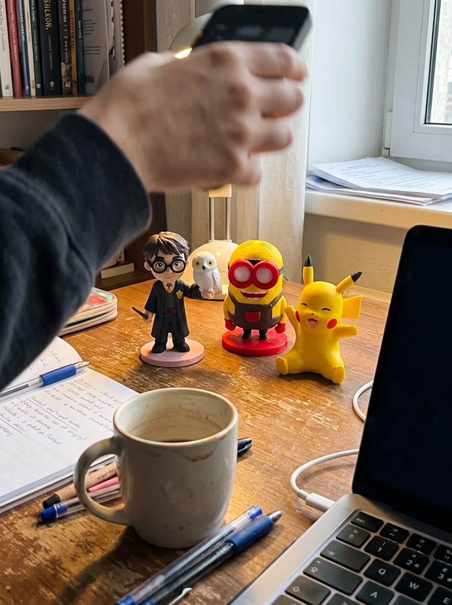 Customer photo review of Paintify 3D Figür Boyama Kiti