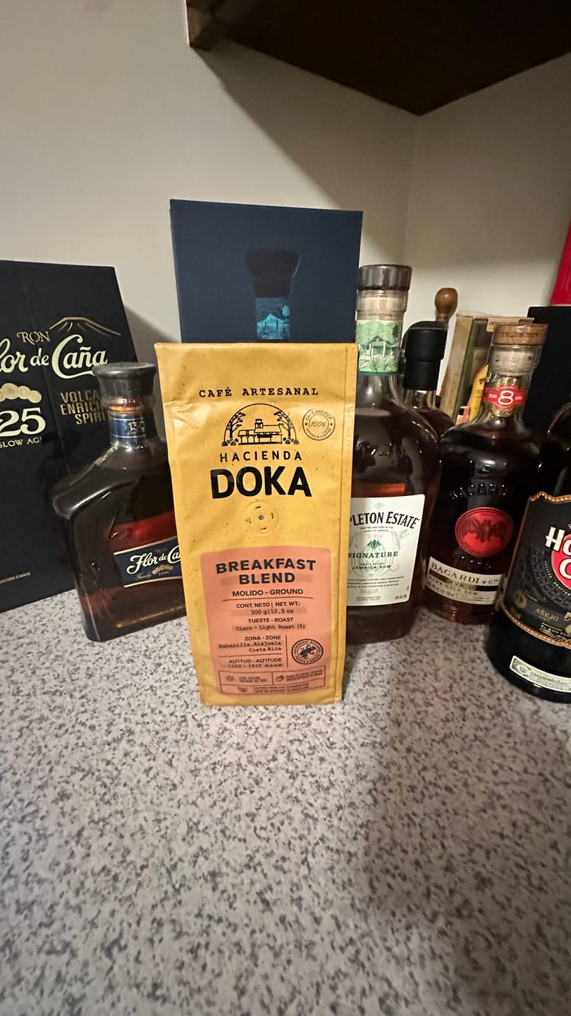 Customer photo review of Café Hacienda Doka Breakfast Blend