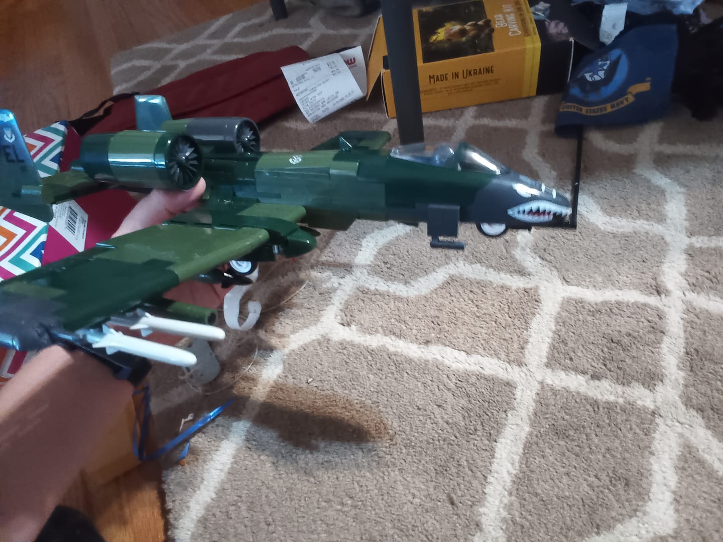Customer photo review of COBI A-10 Thunderbolt II Warthog Attack Aircraft : Set #5856