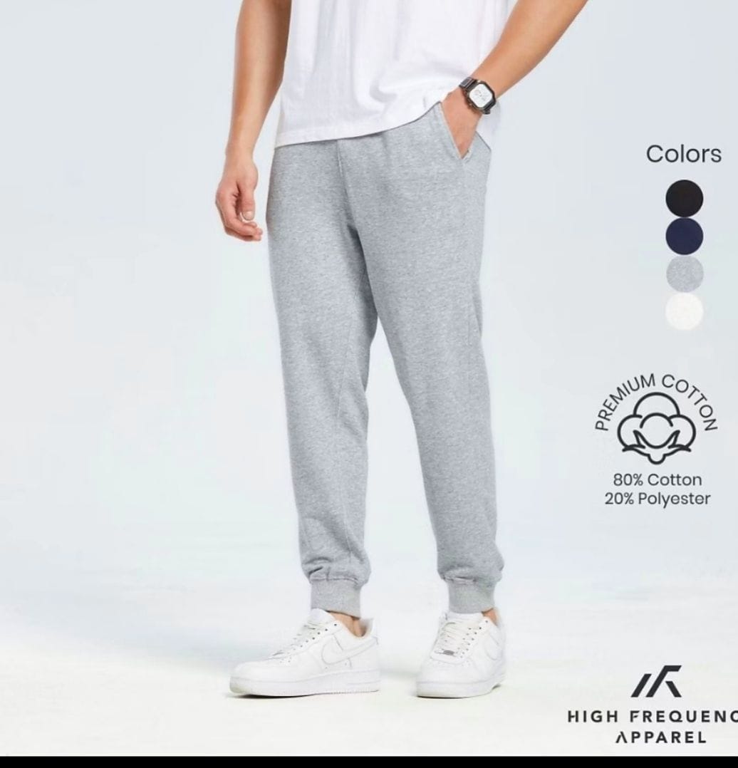 Customer photo review of Cotton Tapered Fit Ultra Soft Sweat Pants