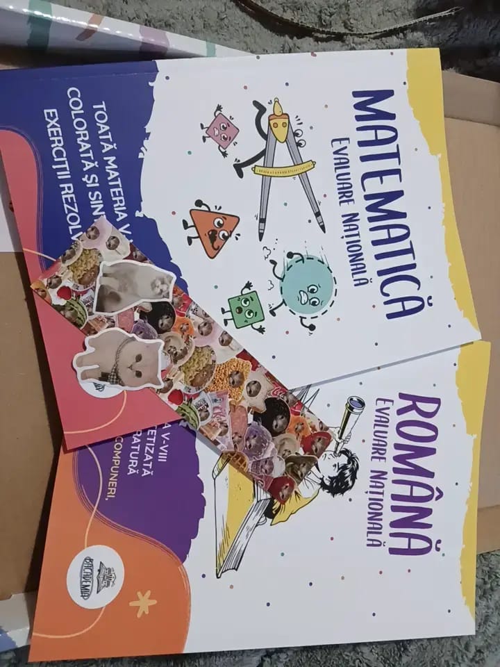 Customer photo review of Pachet Evaluare Națională (Română + Matematică) Bacademia