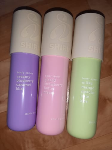 Customer photo review of Body Spray Trio