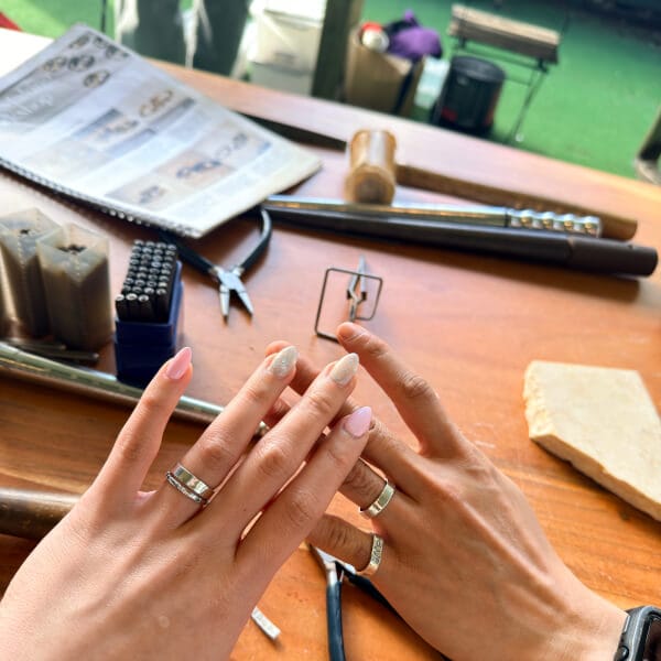 Customer photo review of Ring Making Classes