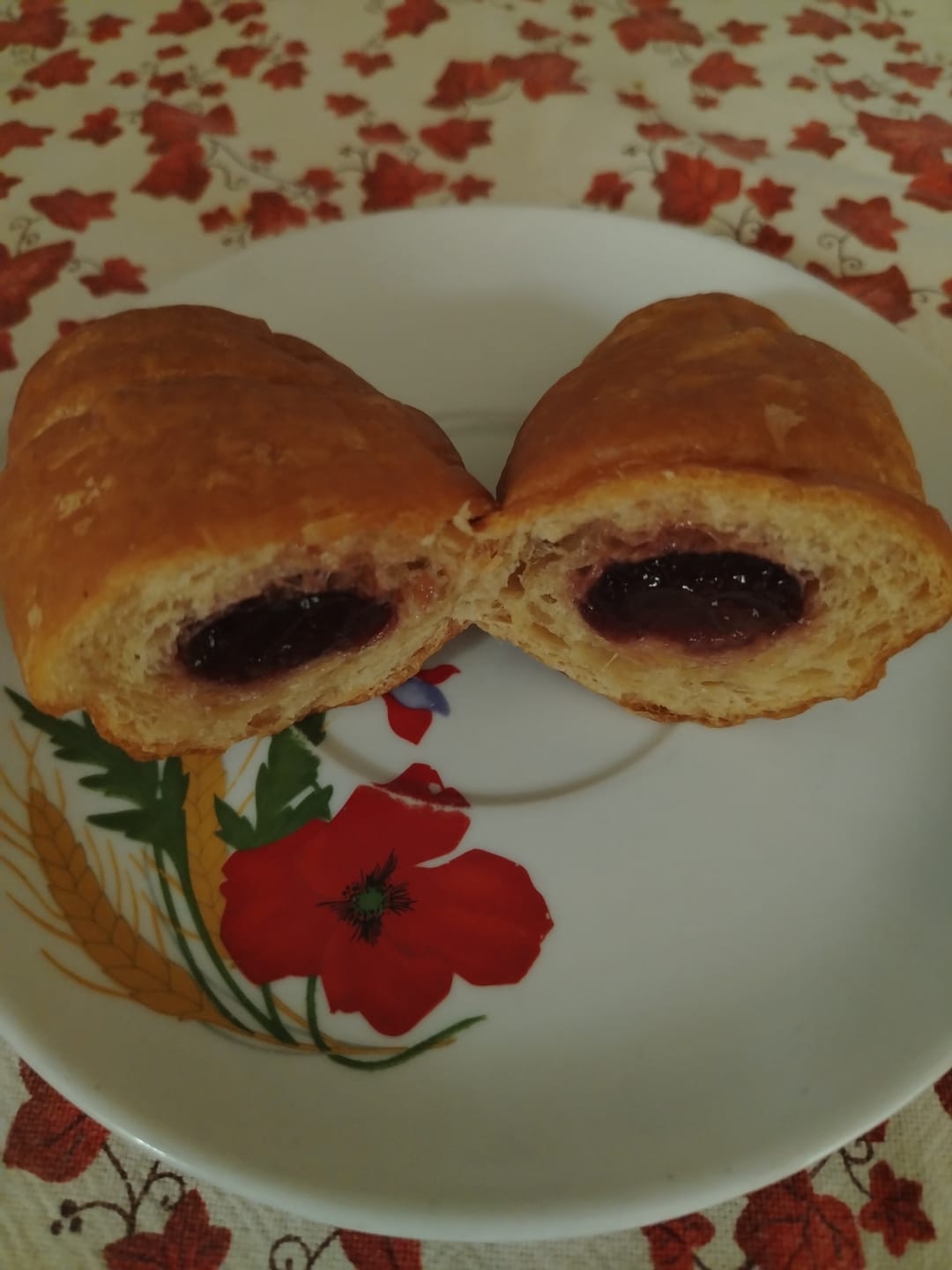 Customer photo review of 15 Cornetti proteici ripieni ai frutti di bosco
