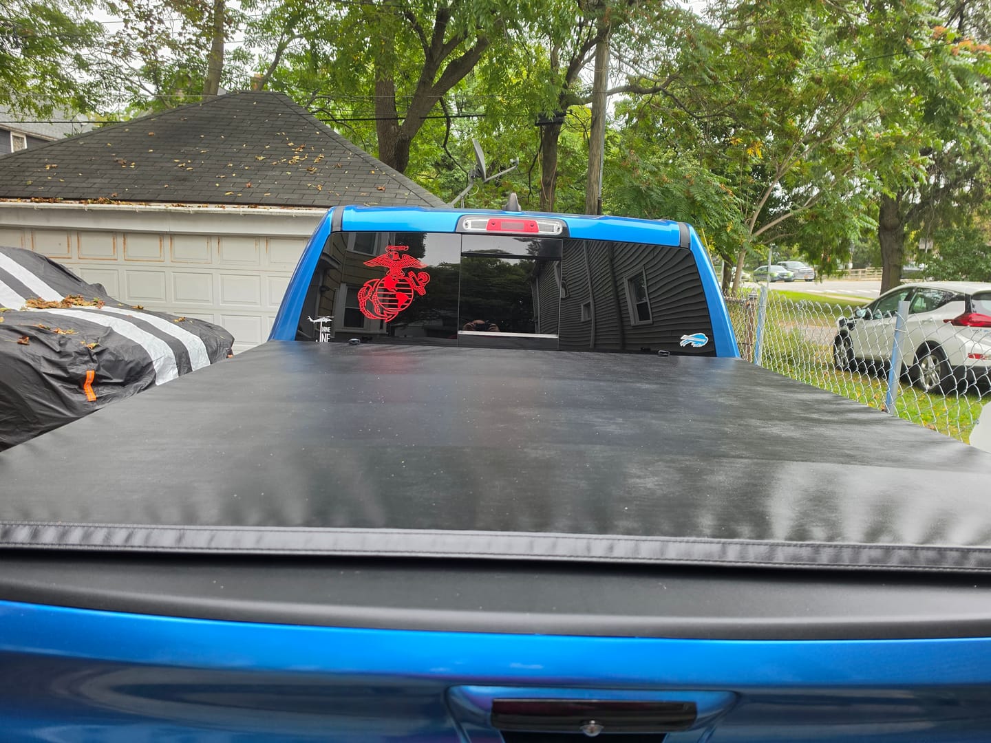 Customer photo review of BLACKLINE® BLACKOUT TRIM & TIRE DRESSING