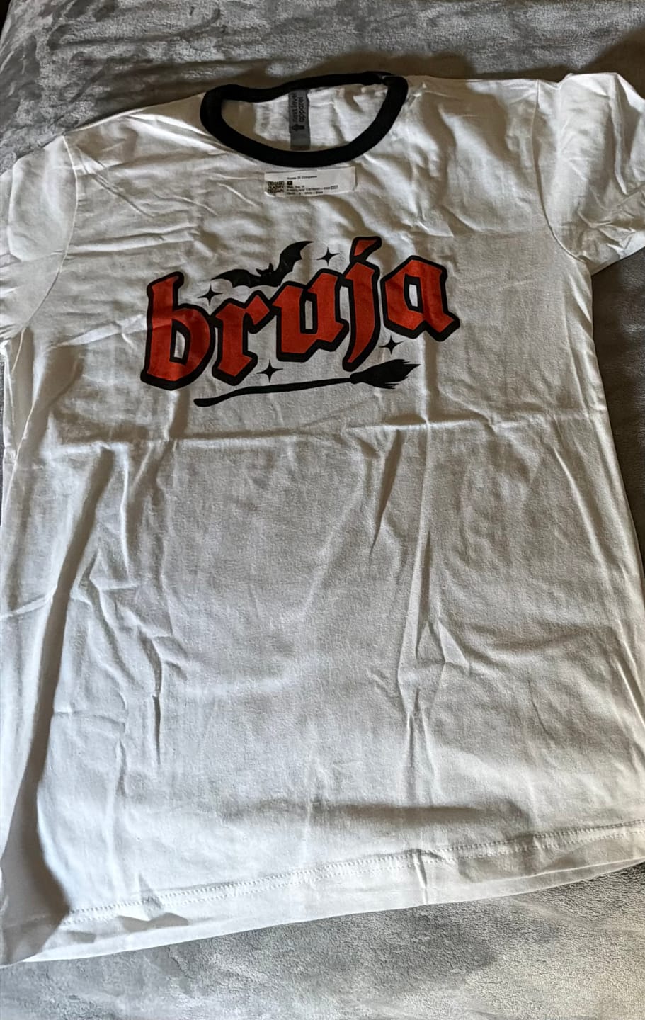 Customer photo review of La Bruja 70s Ringer Tee