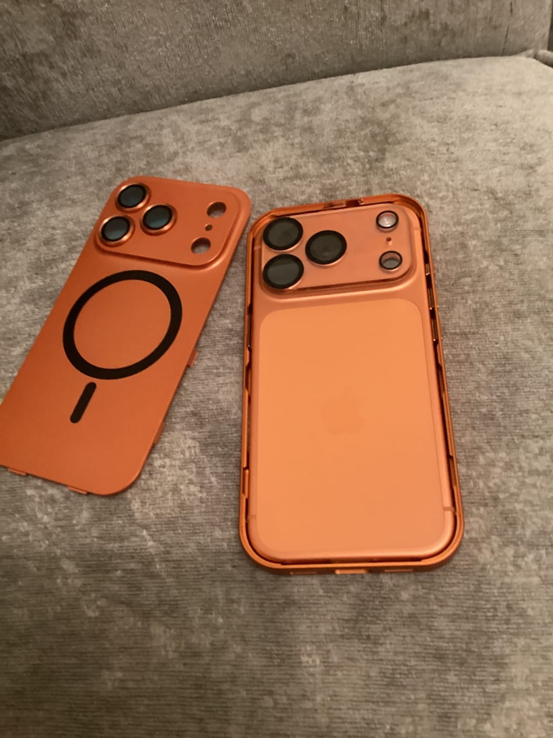 Customer photo review of Funda MagCase Metal TRAZEN para iPhone