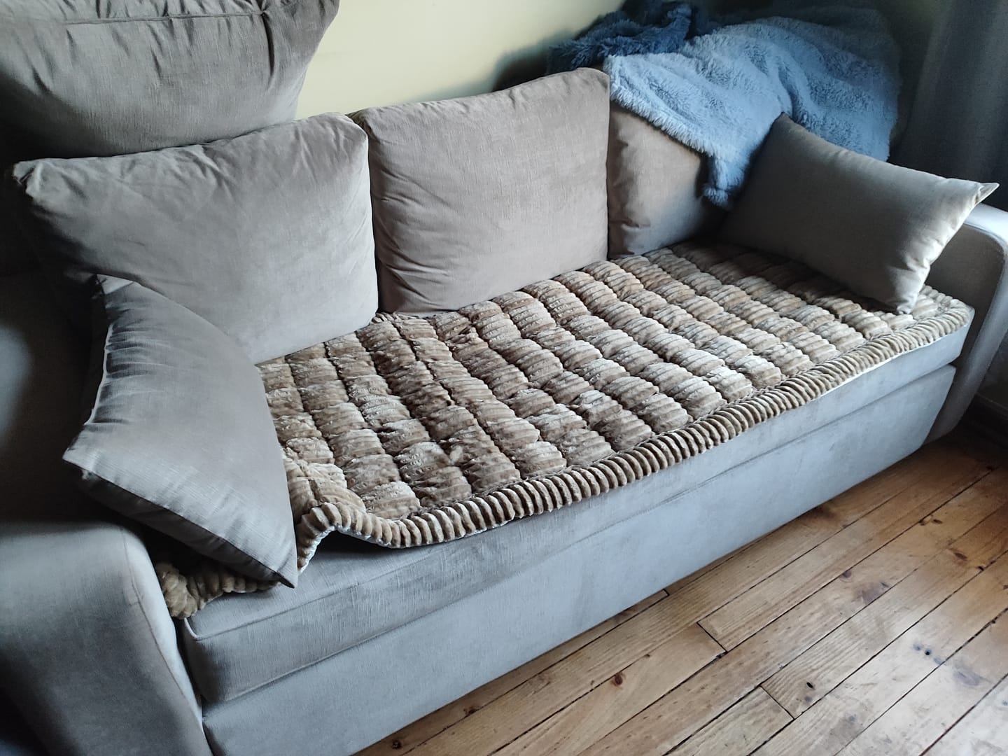 Customer photo review of Majestuoso · Protector Premium para Sofá