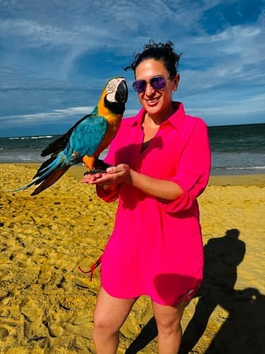 Customer photo review of Emoswim - Cover-Up Strandhemd mit Kordelzug