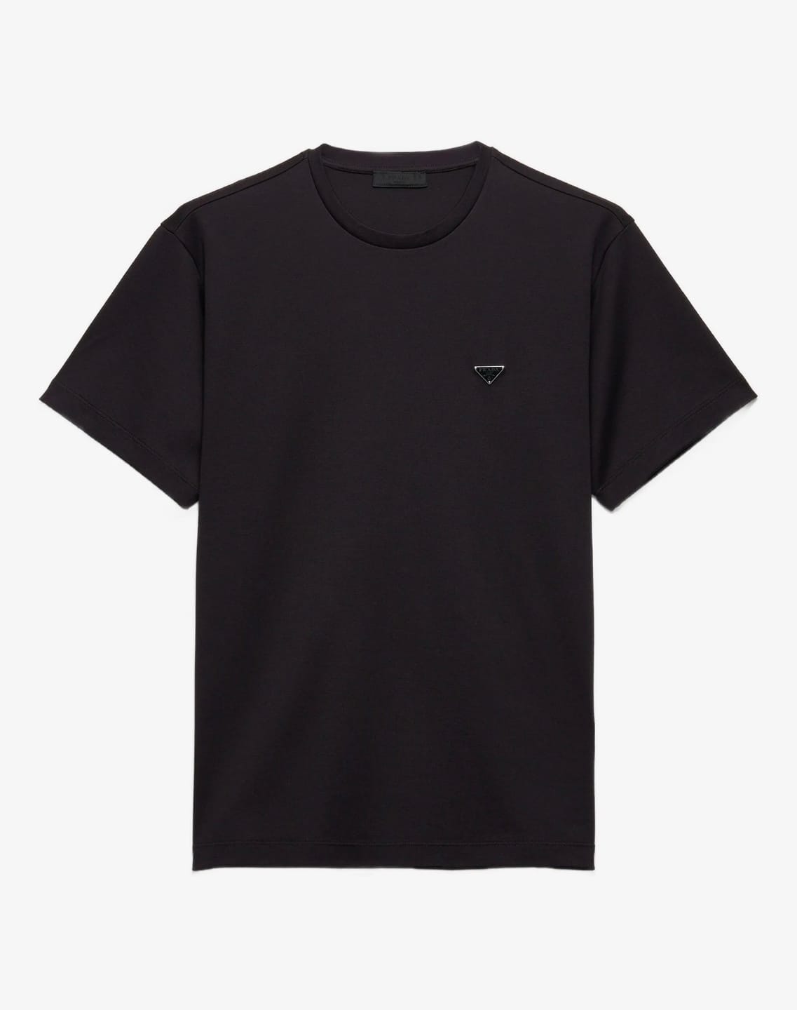 Customer photo review of T-shirt PRADA con placca logo nera