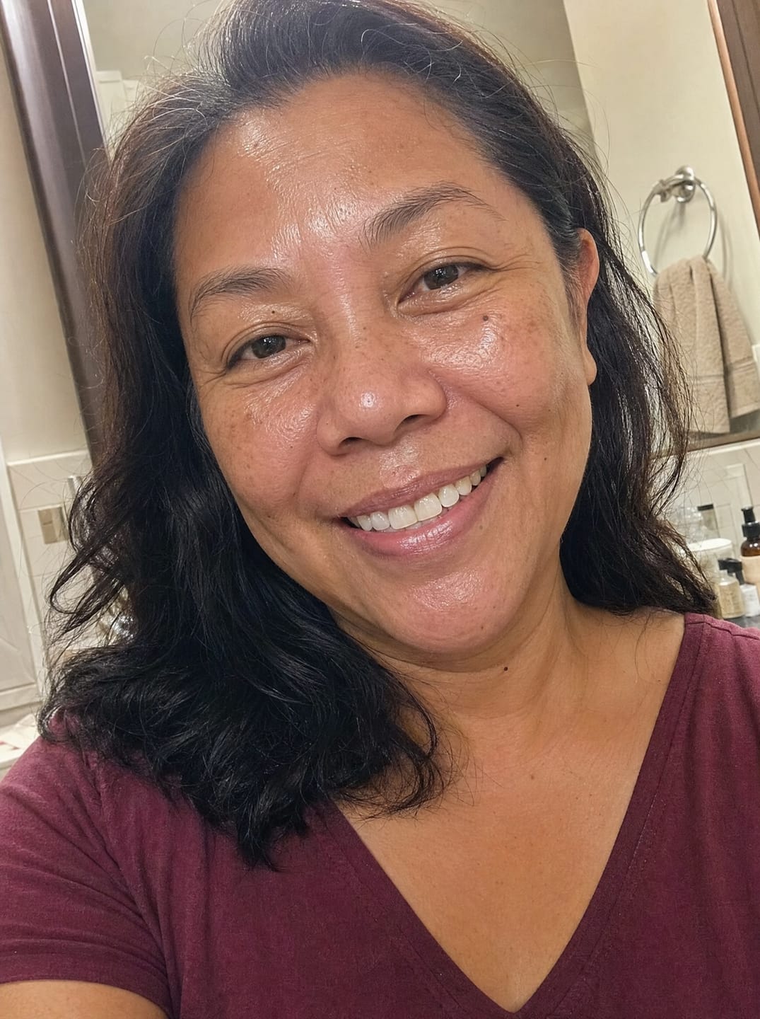 Customer photo review of Silk Peptide EGF Toner