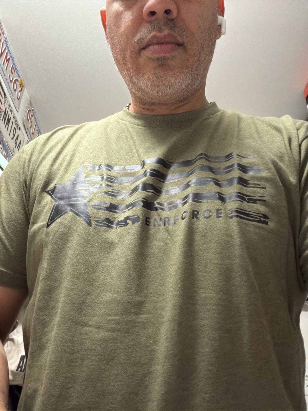 Customer photo review of Rugged O.G Tee