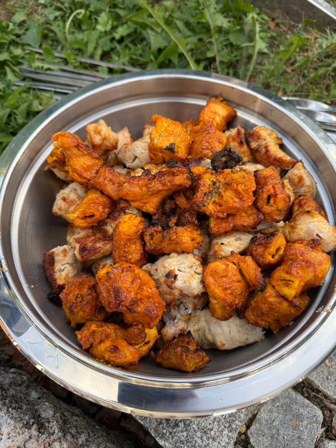 Customer photo review of Hähnchen-Schaschlik Original – zart mariniert & grillfertig | mySchaschlik