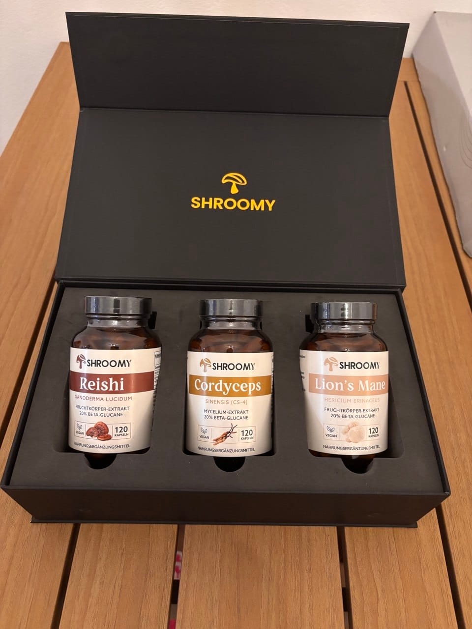 Customer photo review of The SHROOMY Premium Collection