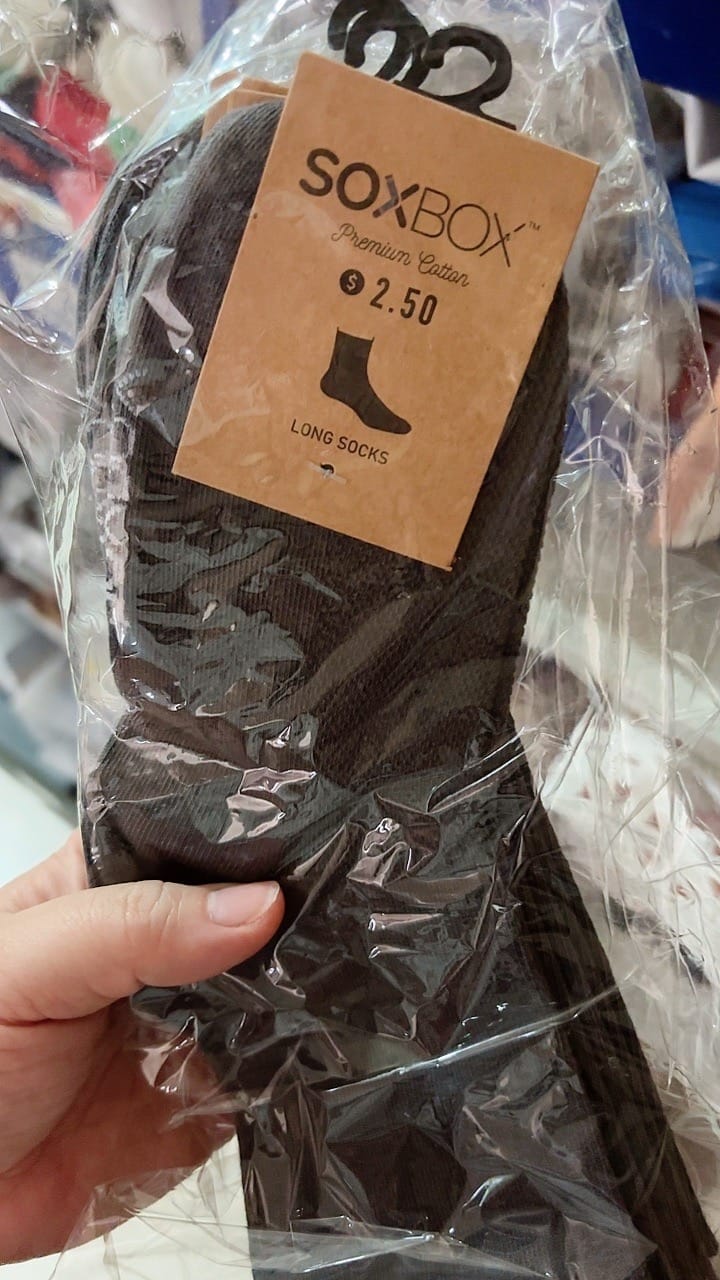 Customer photo review of [5 Pairs] Long Cotton Socks
