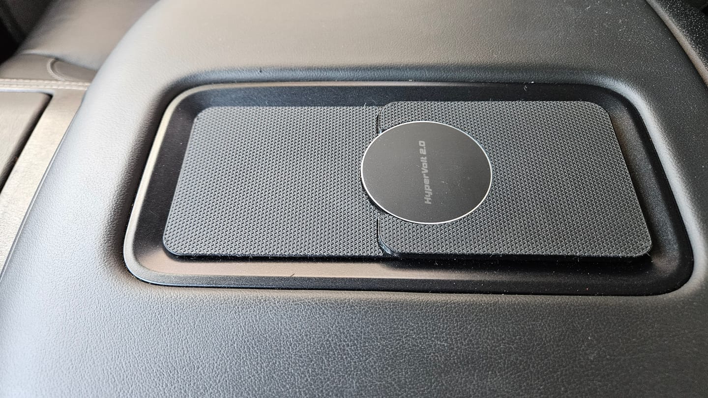 Customer photo review of HyperVolt 2.0 - GMC & Chevy Magsafe Console Charger Upgraded