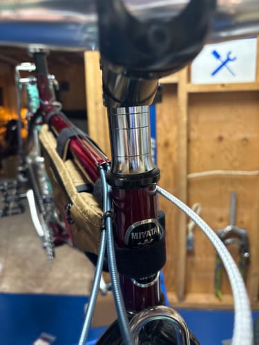 Customer photo review of Velo Orange Thin Wall Headset Spacer