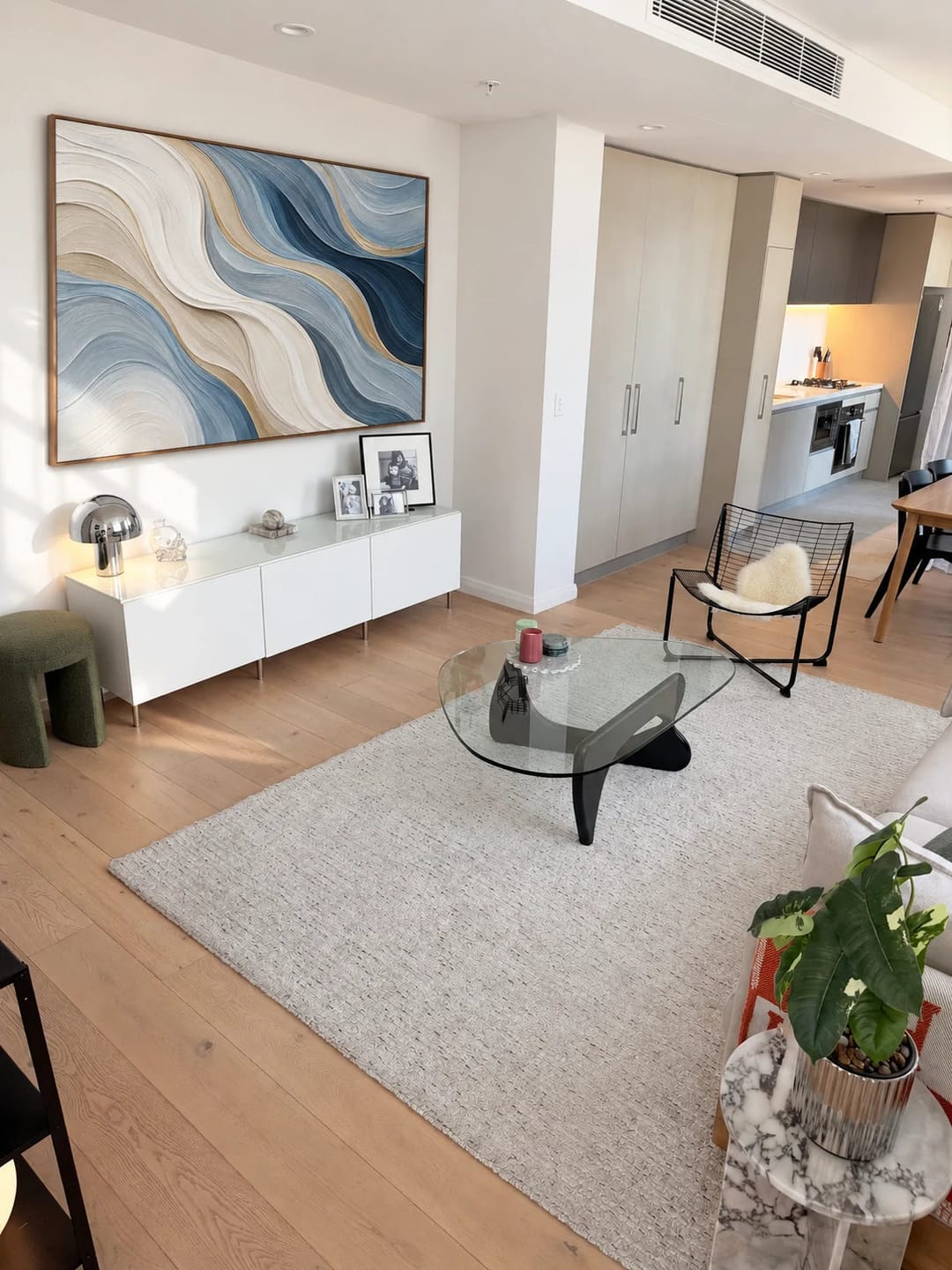 Customer photo review of Textured & Impasto Art｜Flowing Horizon