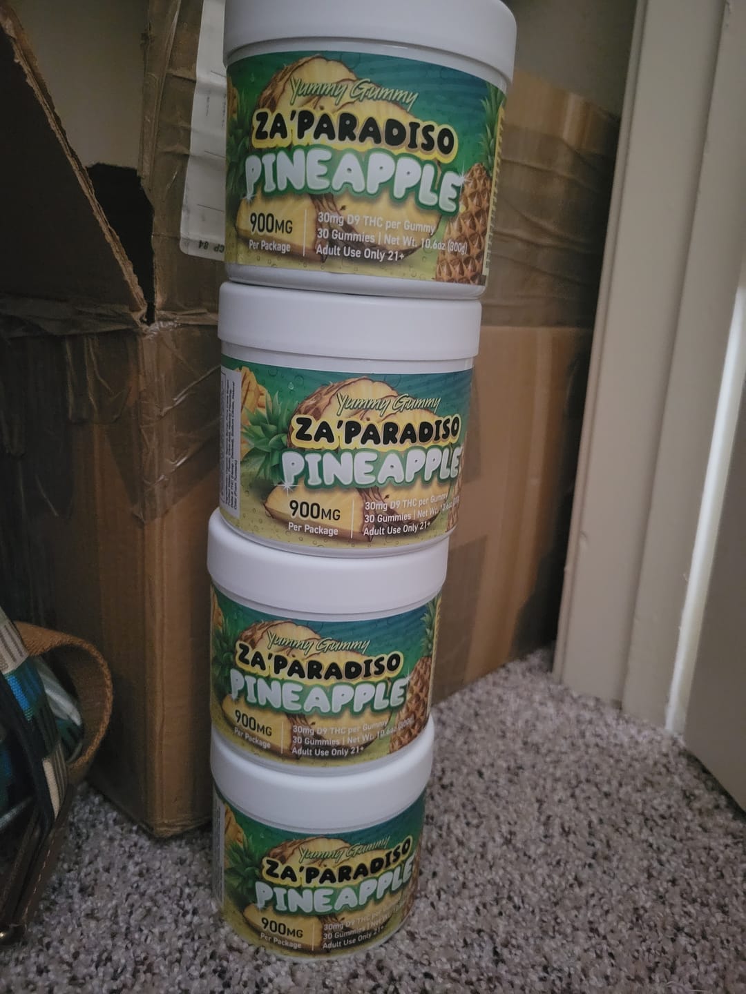 Customer photo review of 900MG Yummy Gummy D9