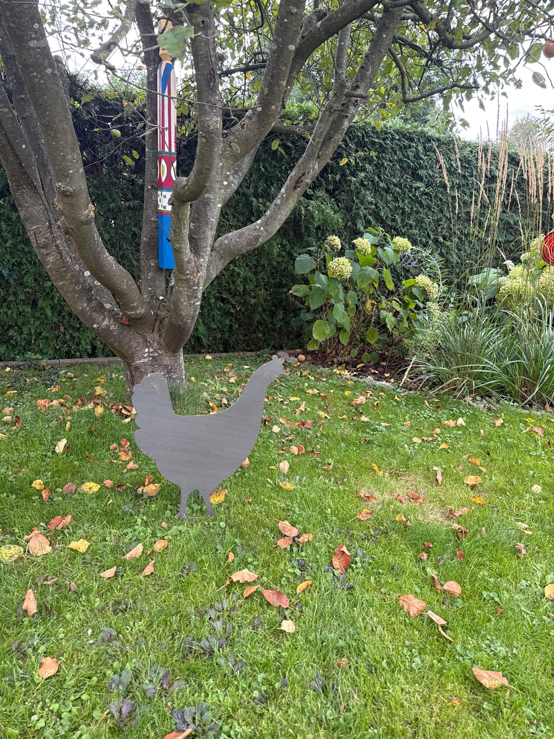Customer photo review of Gartenstecker Henne