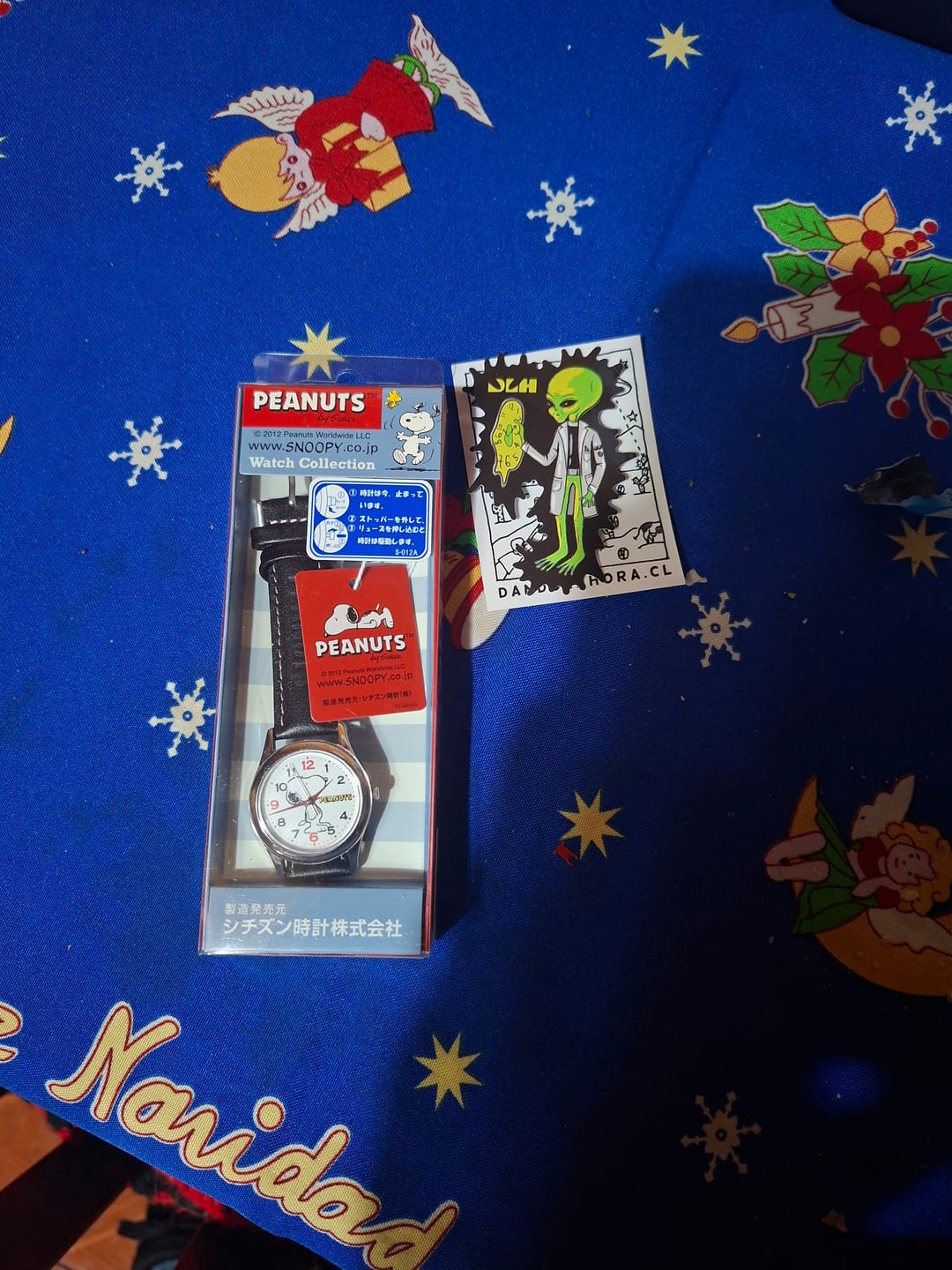 Customer photo review of Reloj Q&Q JDM AA95-9854 Peanuts Snoopy Mini 30mm