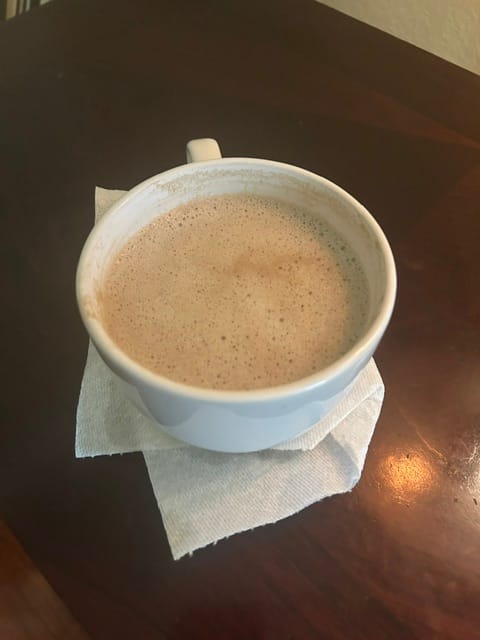 Customer photo review of Lion's Mane Rhodiola Rose Mushroom Herbal Tea