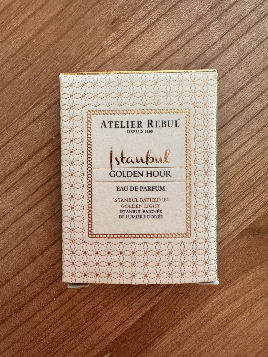 Customer photo review of Gratis Istanbul Golden Hour Parfum Sample