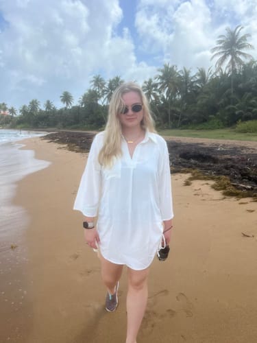 Customer photo review of Emoswim - Cover-Up Strandhemd mit Kordelzug