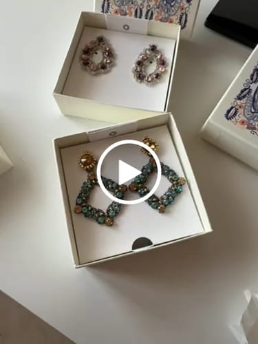 Customer video review of Orecchini Favignana