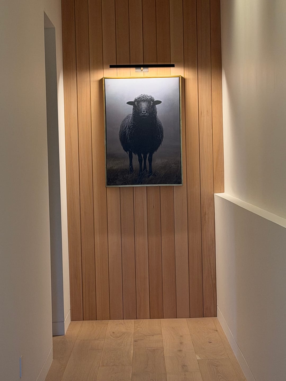 Customer photo review of Black Sheep Print