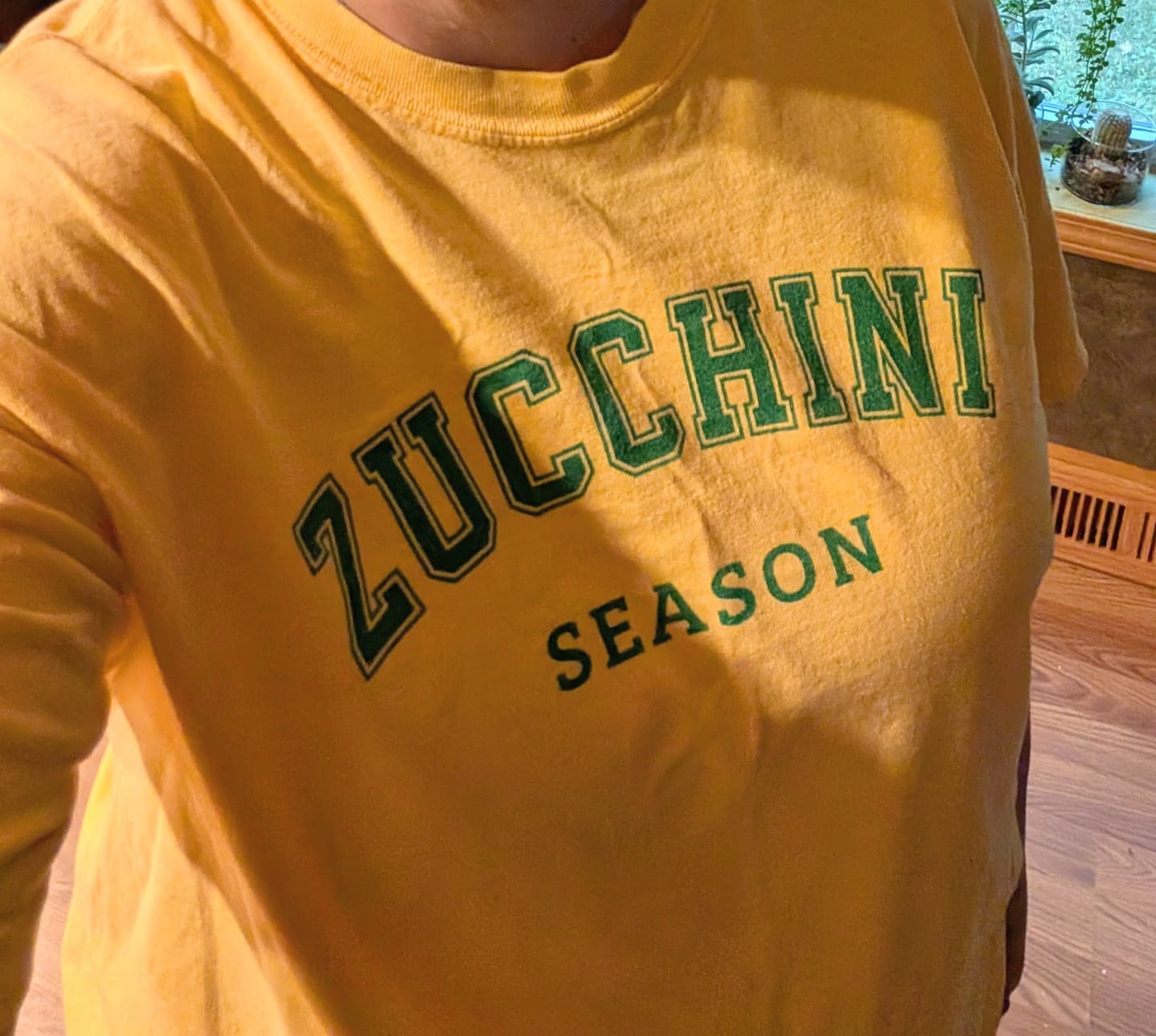 Customer photo review of All Plants Are Edible T-Shirt