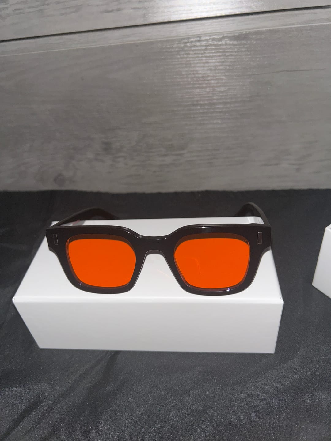 Customer photo review of THE ASTON BLUE LIGHT BLOCKERS 2.0